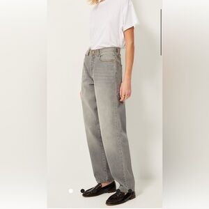 NWT French high rise grey wash denim from séssun